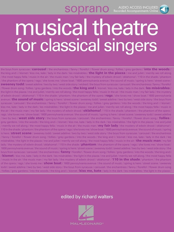 Hal Leonard Musical Theatre For Classical Singers Soprano Bk/Ola