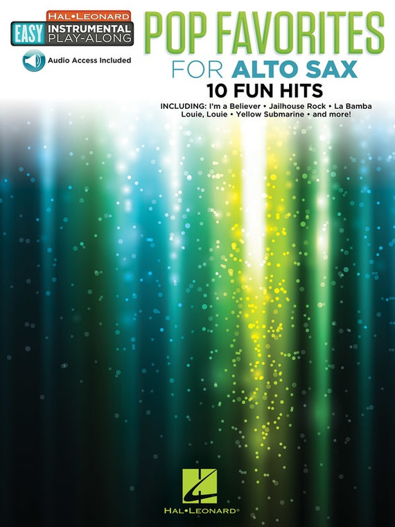 Hal Leonard Pop Favorites For Alto Sax Bk/Ola