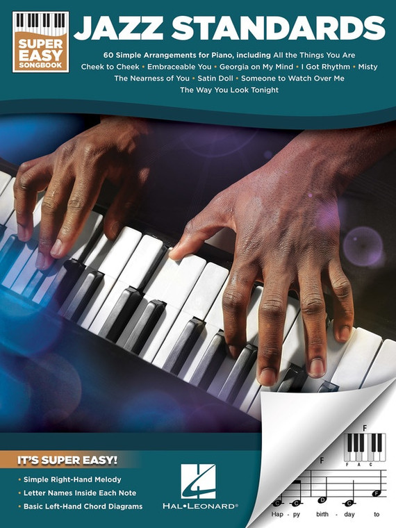 Hal Leonard Jazz Standards Super Easy Songbook