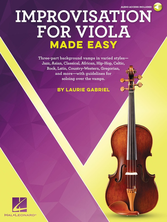 Hal Leonard Improvisation For Viola Made Easy