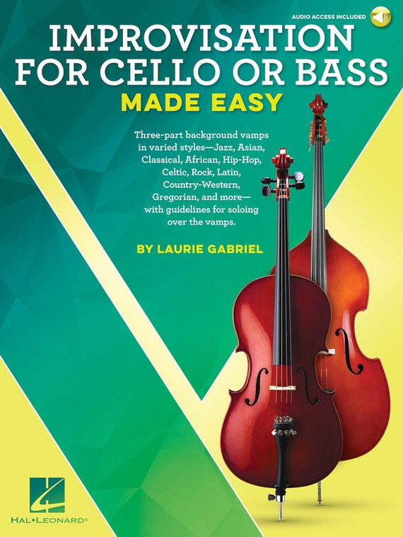 Hal Leonard Improvisation For Cello Or Bass Made Easy