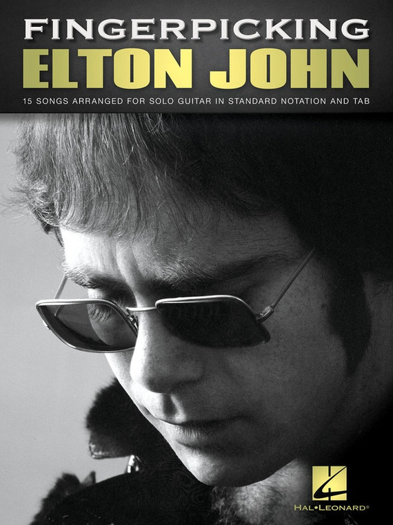 Hal Leonard Fingerpicking Elton John 15 Songs Arranged For Solo Guitar