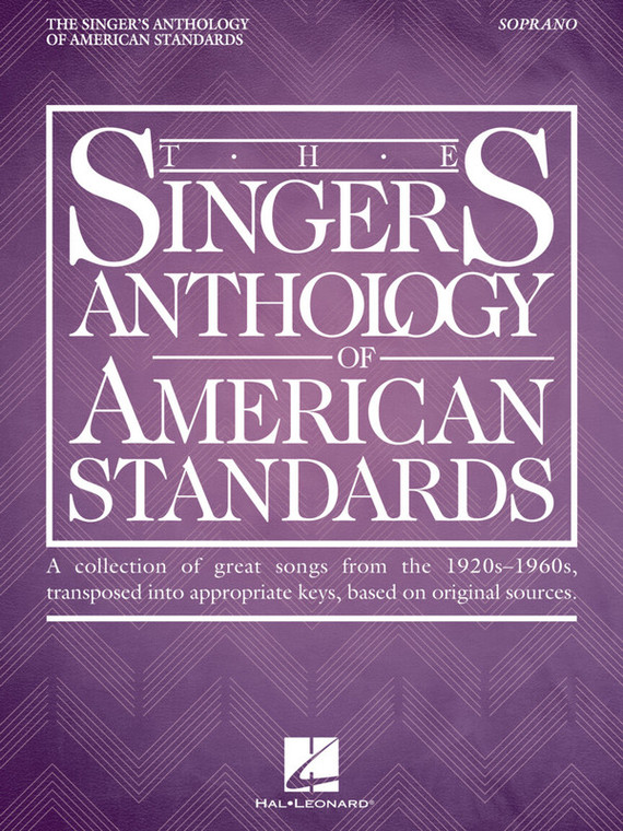 Hal Leonard Singers Anthology American Standards Soprano