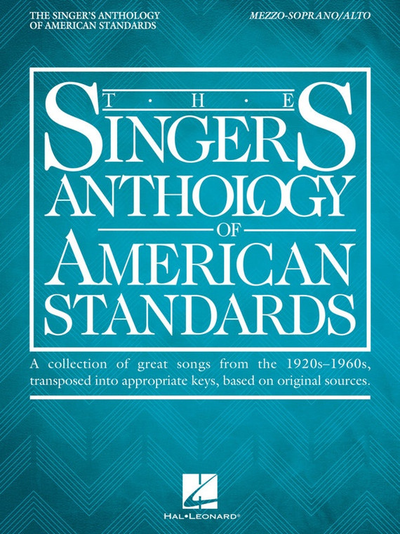 Hal Leonard Singers Anthology American Standards Mezzo