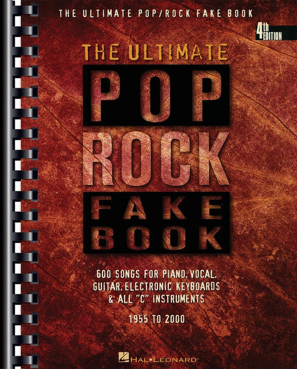 Hal Leonard The Ultimate Pop/Rock Fake Book 4th Edition C Edition