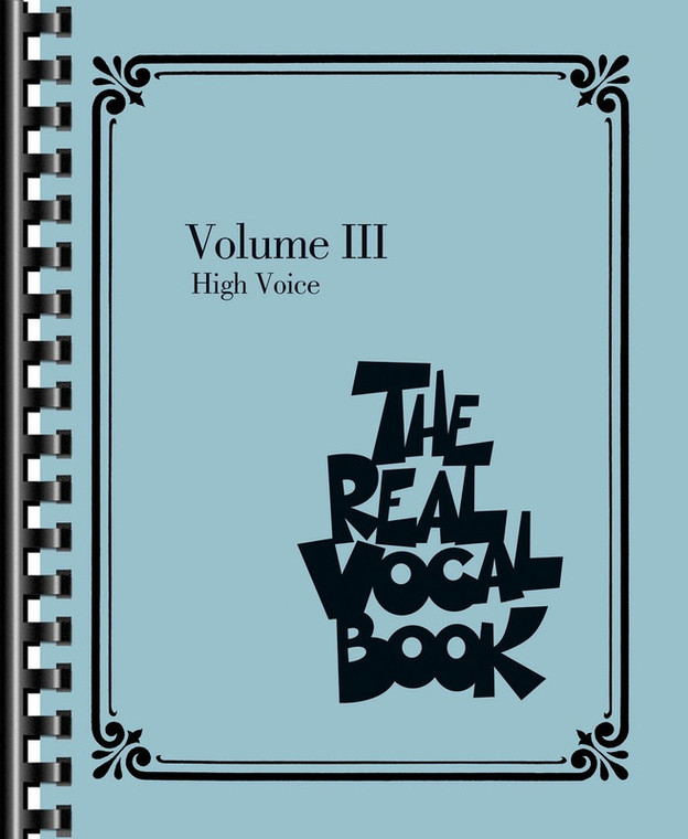 Hal Leonard The Real Vocal Book Volume Iii High Voice