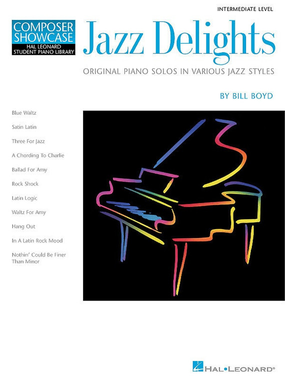 Hal Leonard Jazz Delights Original Piano Solos In Various Jazz Styles