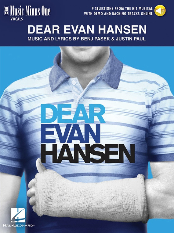 Hal Leonard Dear Evan Hansen Music Minus One Vocal