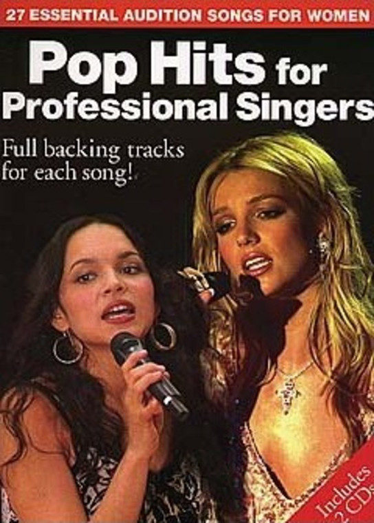 Pop Hits For Professional Singers Womens Bk/2 Cd