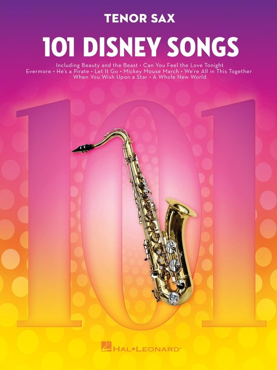 Hal Leonard 101 Disney Songs For Tenor Sax