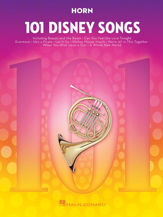 Hal Leonard 101 Disney Songs For Horn