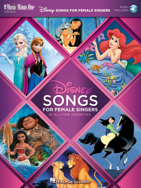 Disney Songs For Female Singers Mmo Bk/Ola