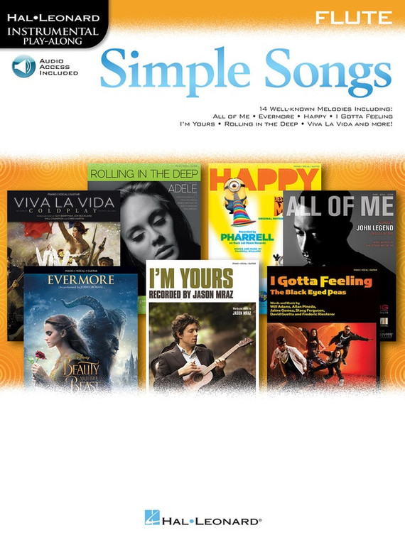 Hal Leonard Simple Songs For Flute Bk/Ola