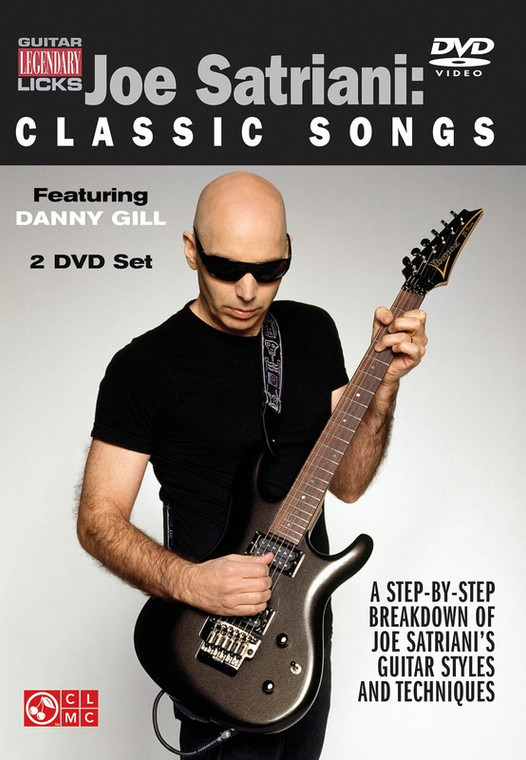 Joe Satriani Classic Songs 2 Dvd Legendary Licks