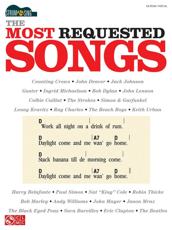 Most Requested Songs Strum & Sing Chords & Lyric