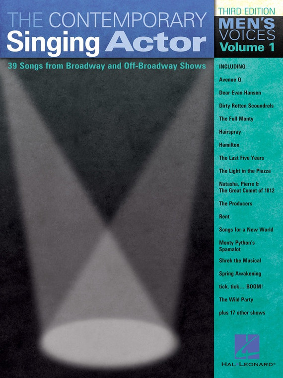 Hal Leonard Contemporary Singing Actor Men's Voices Vol. 1 Third Edition