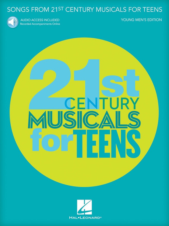 Hal Leonard Songs 21 St Century Musicals Teens Young Men Bk/Ola