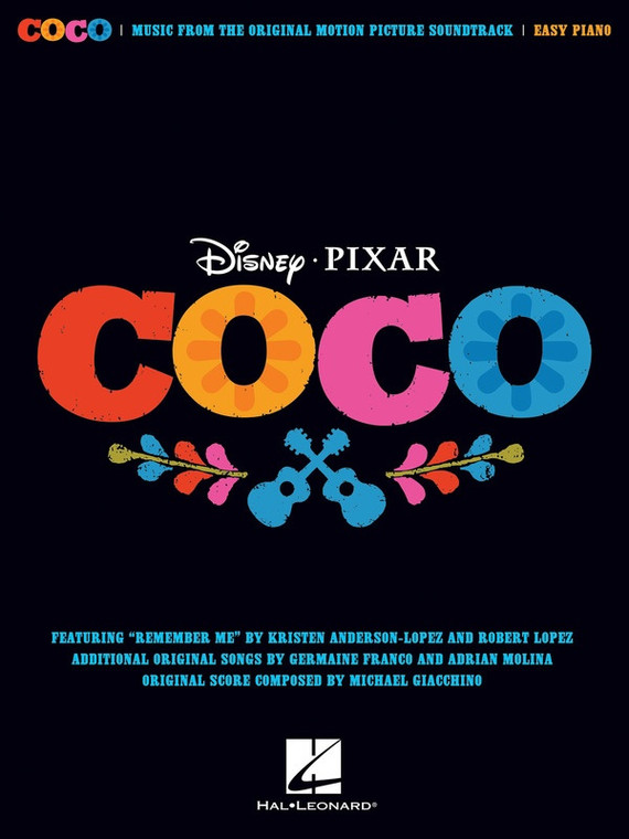 Hal Leonard Coco Movie Soundtrack Easy Piano
