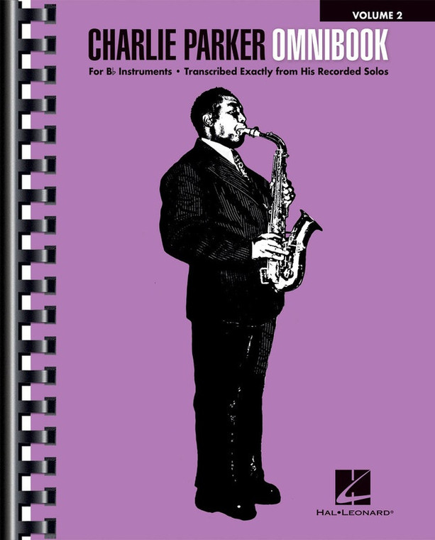 Hal Leonard Charlie Parker Omnibook Vol. 2 For B Flat Instruments