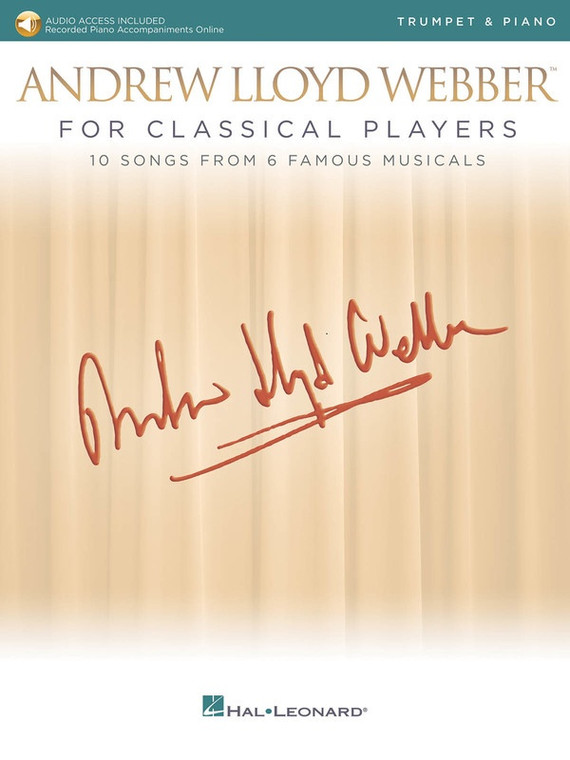 Hal Leonard Lloyd Webber For Classical Players Trumpet/Piano Bk/Ola