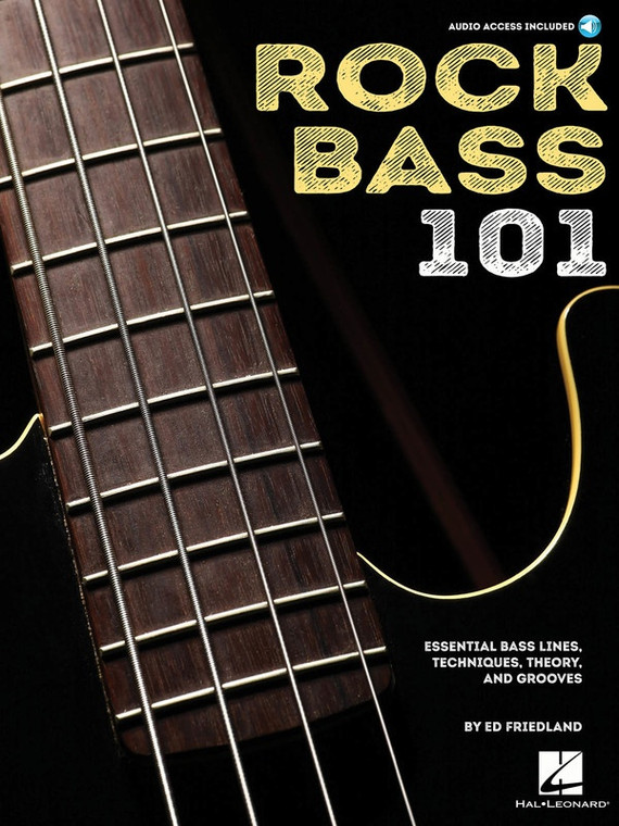 Hal Leonard Rock Bass 101 Bk/Ola