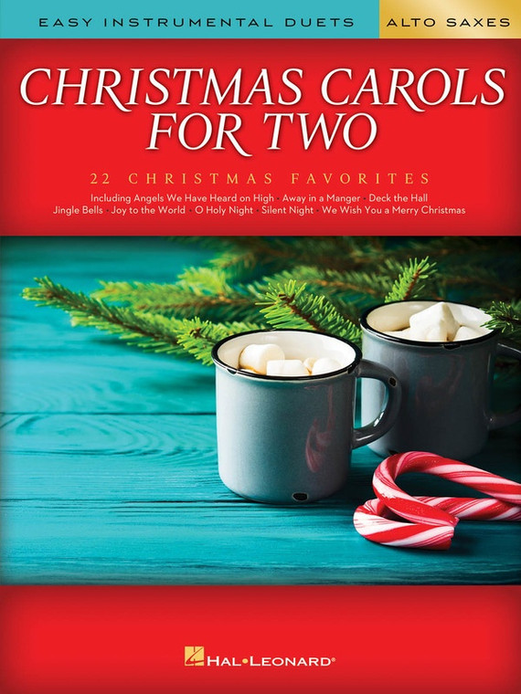 Hal Leonard Christmas Carols For Two Alto Saxes