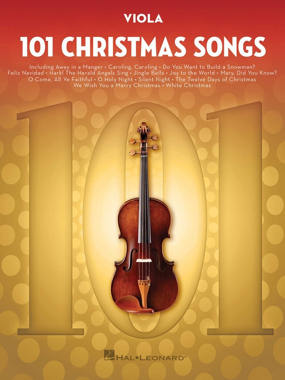 Hal Leonard 101 Christmas Songs For Viola