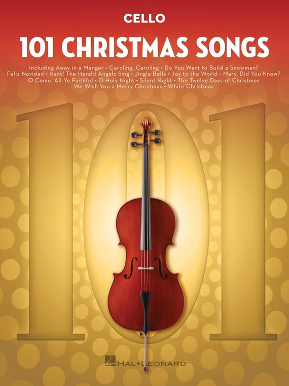 Hal Leonard 101 Christmas Songs For Cello