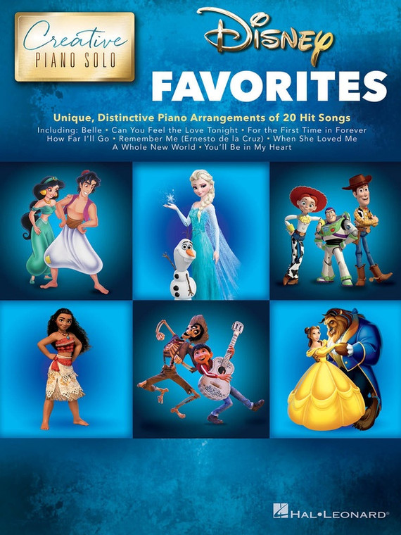 Hal Leonard Disney Favorites Creative Piano Solo