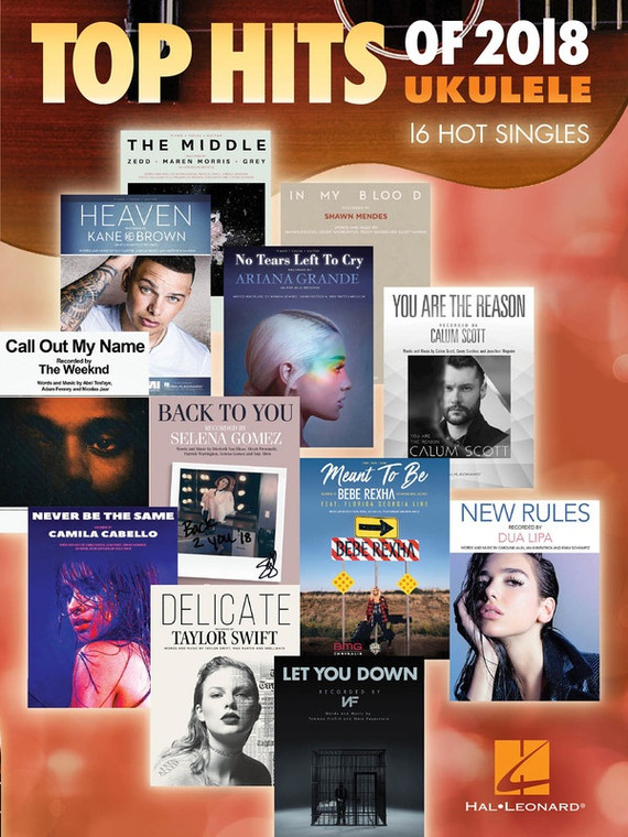 Hal Leonard Top Hits Of 2018 Ukulele