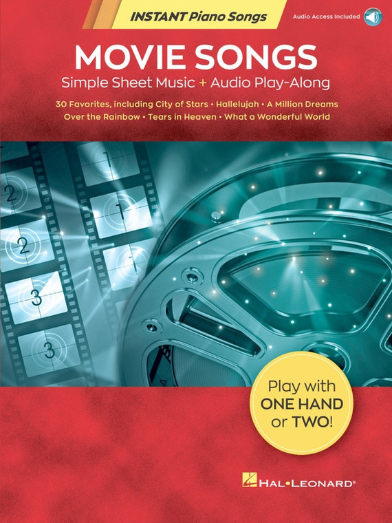 Hal Leonard Movie Songs Instant Piano Songs Bk/Ola