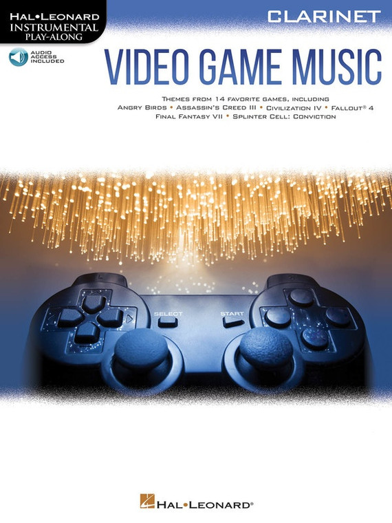 Hal Leonard Video Game Music For Clarinet Bk/Ola