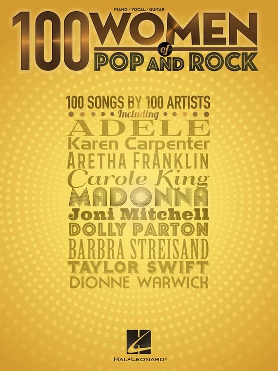 Hal Leonard 100 Women Of Pop And Rock