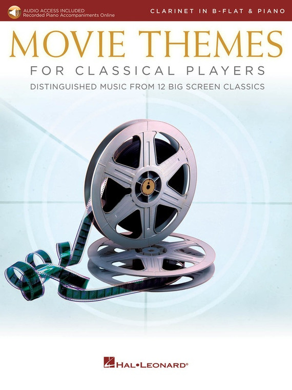 Hal Leonard Movie Themes For Classical Players Clarinet/Piano Bk/Ola