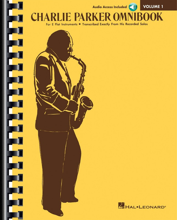 Hal Leonard Charlie Parker Omnibook Vol. 1 E Flat Instruments Edition With Online Audio