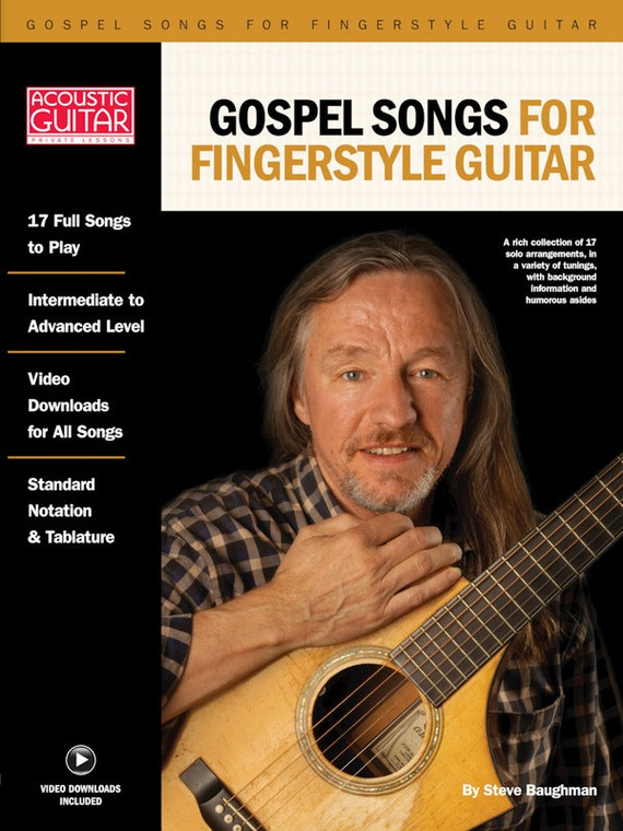 Gospel Songs For Fingerstyle Guitar Bk/Olv