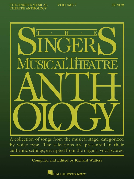 Hal Leonard The Singer's Musical Theatre Anthology Volume 7 Tenor Book Only