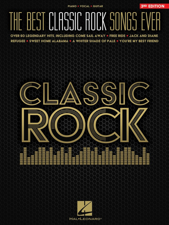 Hal Leonard The Best Classic Rock Songs Ever Pvg 3 Rd Edition