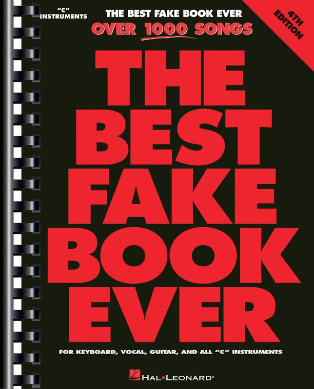 Hal Leonard The Best Fake Book Ever 4th Edition C Edition