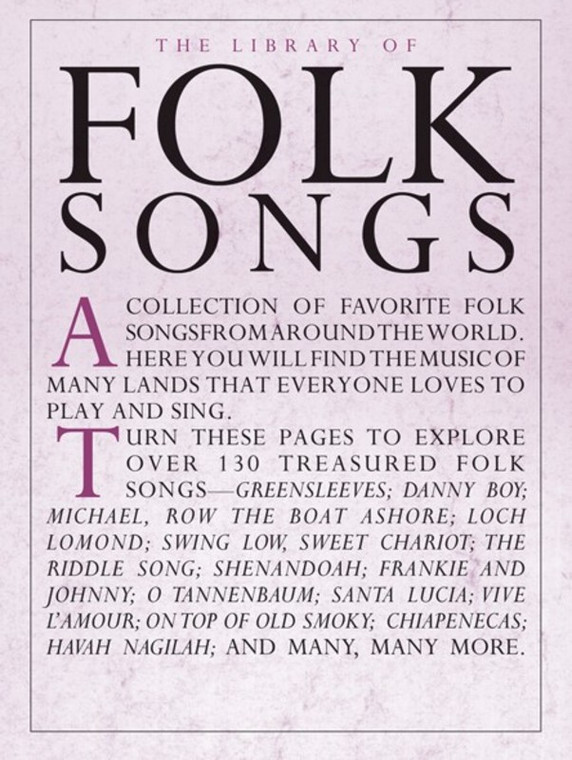 Library Of Folk Songs Pvg
