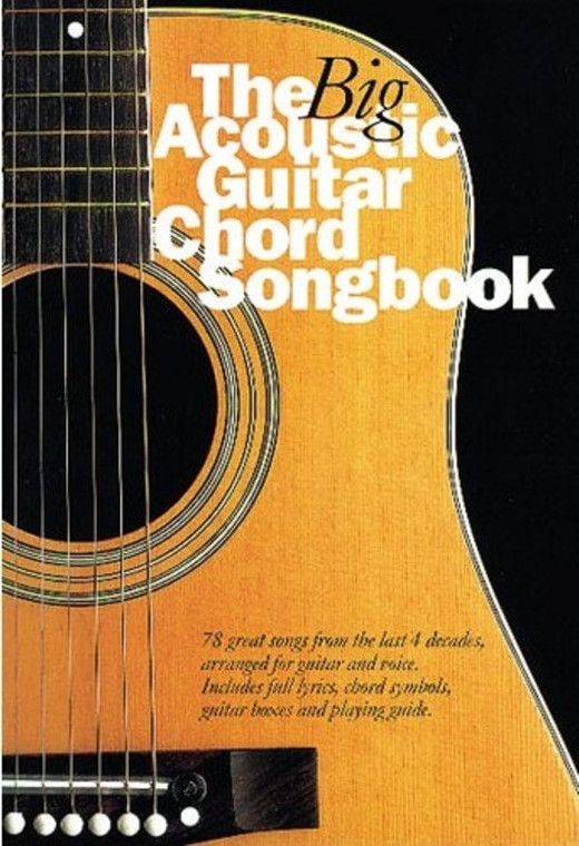 Big Acoustic Guitar Chord Songbook