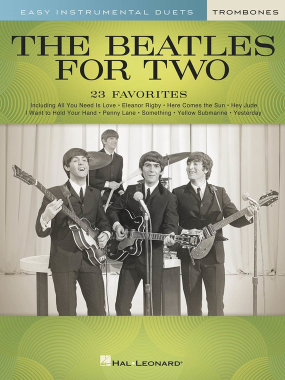 Hal Leonard The Beatles For Two Trombones 23 Favorites