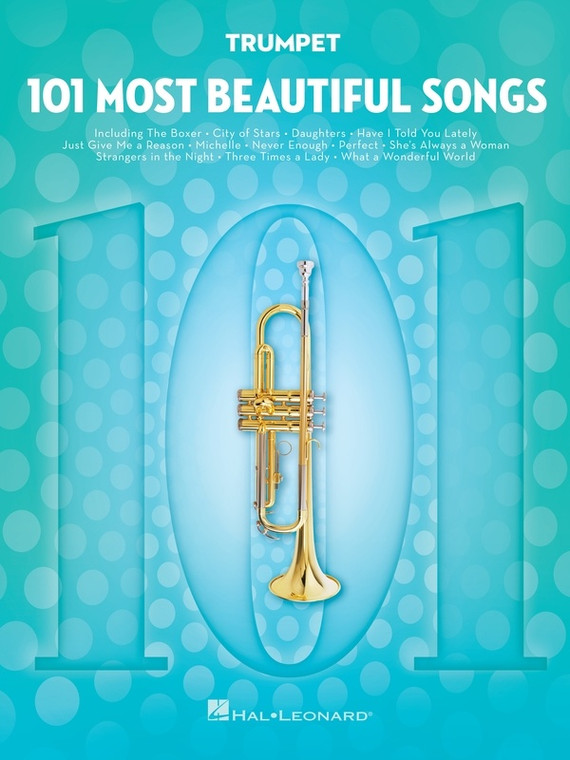 Hal Leonard 101 Most Beautiful Songs For Trumpet