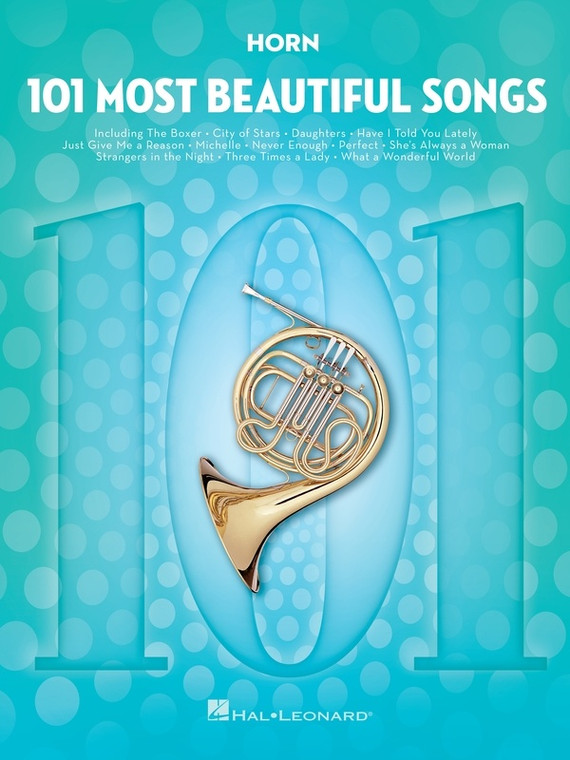 Hal Leonard 101 Most Beautiful Songs For Horn