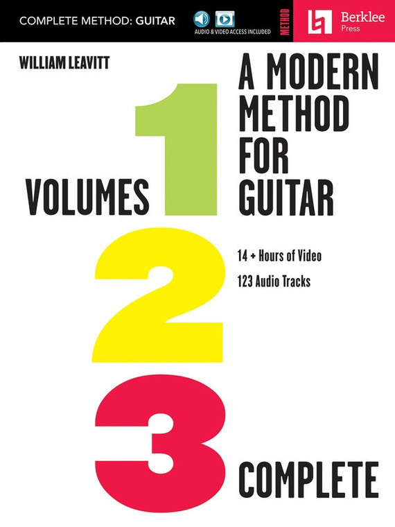 Modern Method For Guitar Vol 1/2/3 Complete Bk/Olm