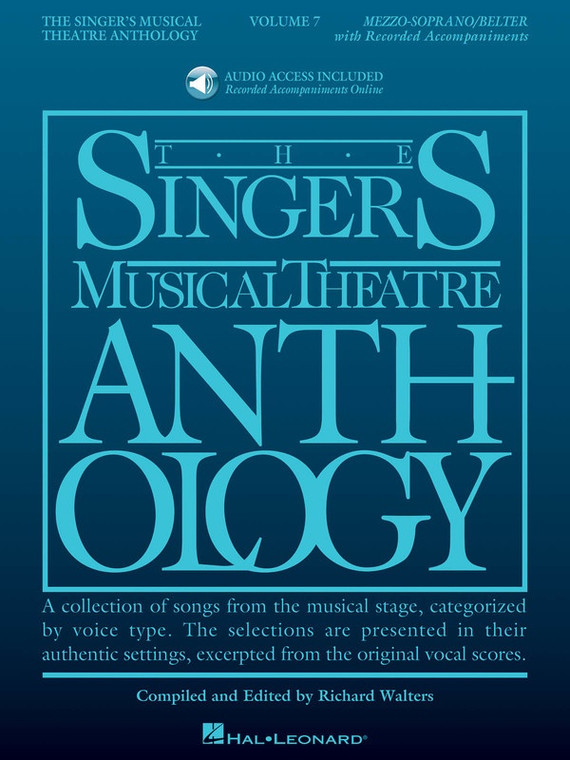 Hal Leonard The Singer's Musical Theatre Anthology Volume 7 Mezzo Soprano/Belter Book/Online Audio