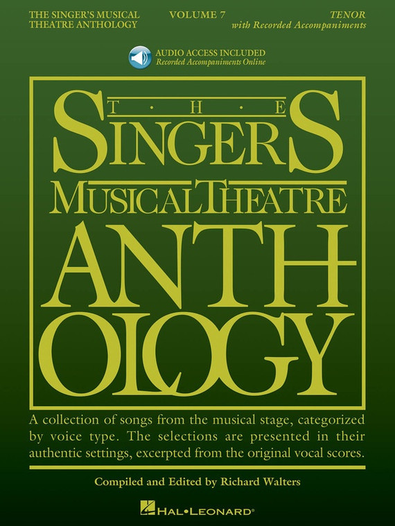 Hal Leonard The Singer's Musical Theatre Anthology Volume 7 Tenor Book/Online Audio