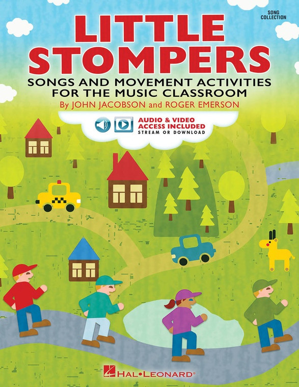 Hal Leonard Little Stompers Songs & Movement Activities Bk/Olm