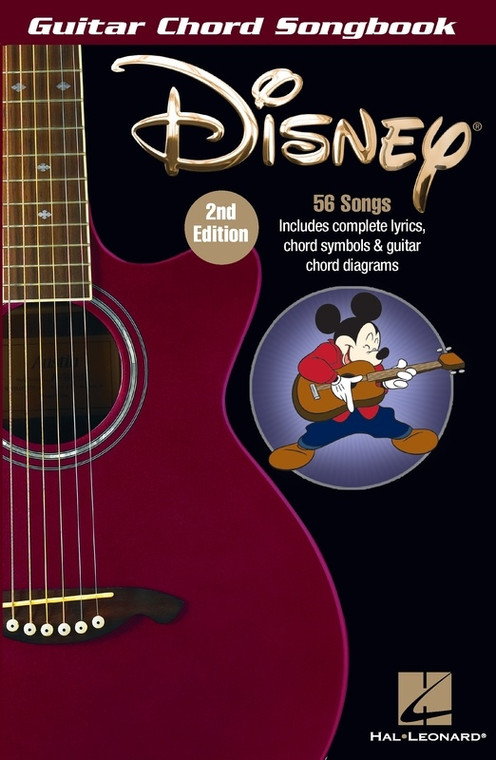Hal Leonard Disney Guitar Chord Songbook 2 Nd Edition