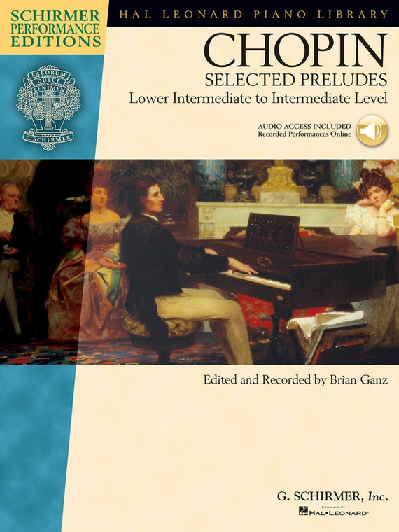 Chopin Selected Preludes Bk/Ola Spe